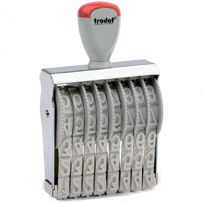 Нумератор стрічковий Trodat 15158, 8-ми розрядний, 15 мм