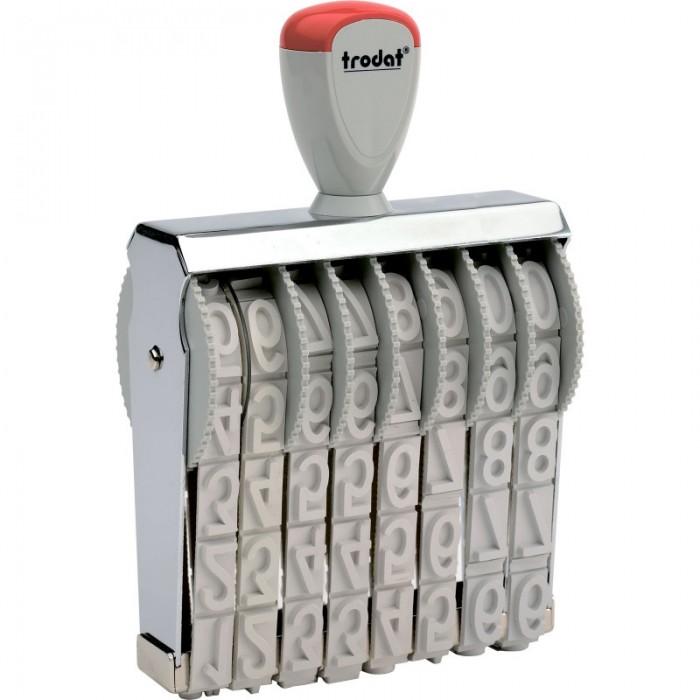Нумератор стрічковий Trodat 15188, 8-ми розрядний, 18 мм