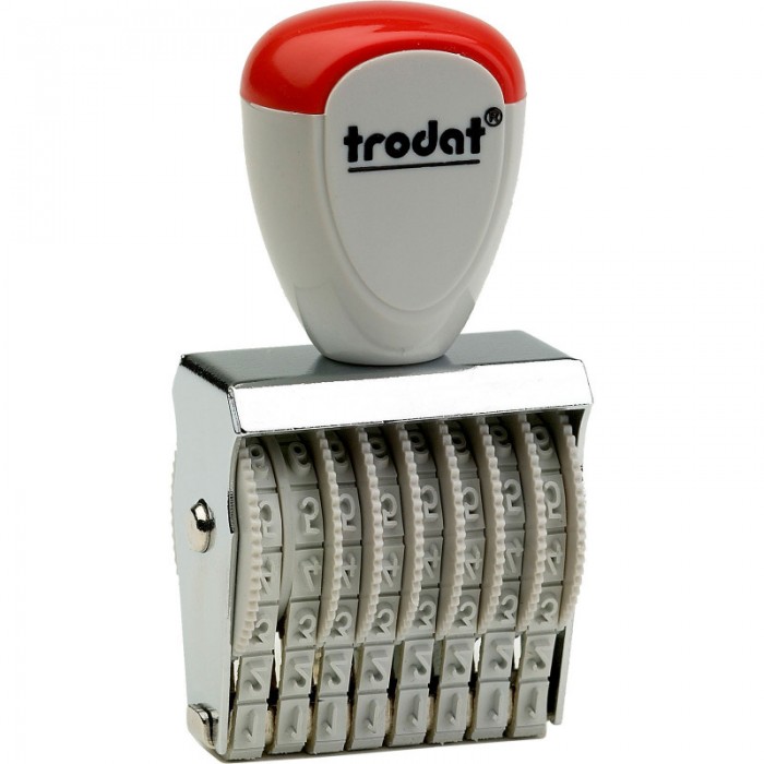 Нумератор стрічковий Trodat 1538, 8-ми розрядний, 3 мм