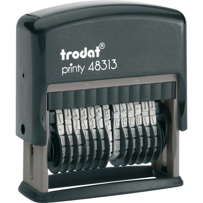 Мінінумератор пластиковий Trodat 48313, 13-ти розрядний, 3,8мм