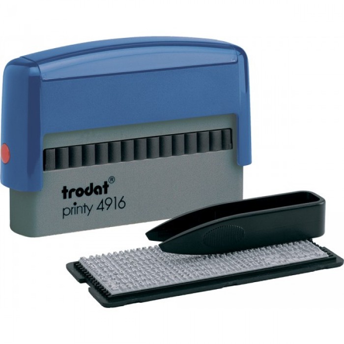 Самонабірний штамп 2-х рядковий 4916 Т/2/U