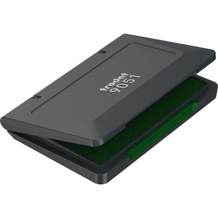 Штемпельна подушка Trodat 9051, 90 х 50 мм, зелена