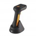 Сканер штрих-кодів OCOM W238 бездротовий з кредлом ударостійкий