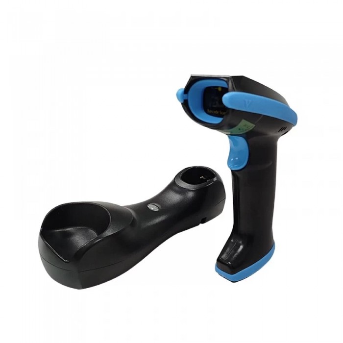 Сканер штрих-кодів 1D 2D OCOM із зарядною базою, бездротовий 2.4G+BT OCBS-W240