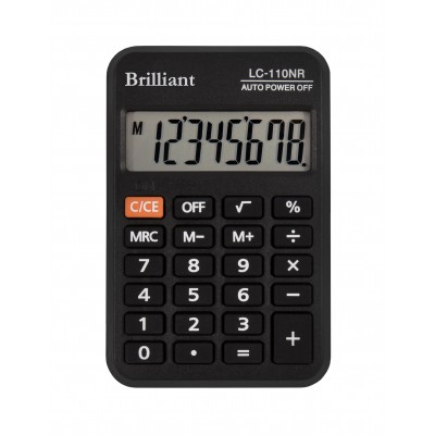 Калькулятор кишеньковий BRILLIANT LC-110NR