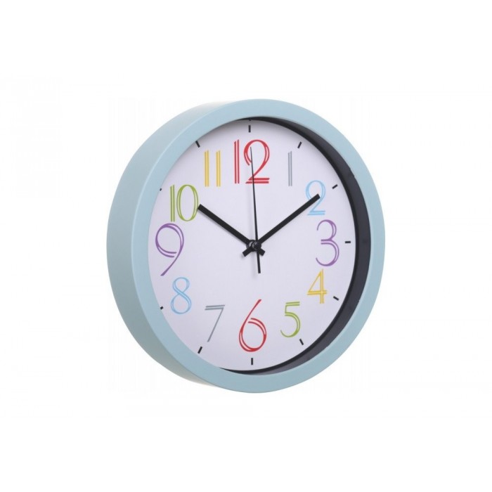 Годинник настінний пластиковий Optima Rainbow (білий)