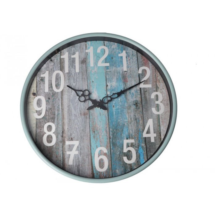Годинник настінний пластиковий Optima Retro (колір дерева)