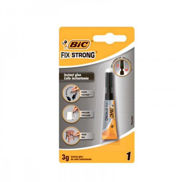 Супер-клей BIC Fix Strong 3г.