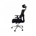 Крісло офісне Barsky Mesh Office BM-10, чорне