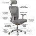 Крісло офісне Mealux Q1 Air Fabric Grey