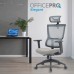Крісло офісне OfficePro Elegant, темно-сіре Крісло офісне OfficePro Elegant, темно-сіре