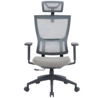 Крісло офісне OfficePro Elegant, темно-сіре