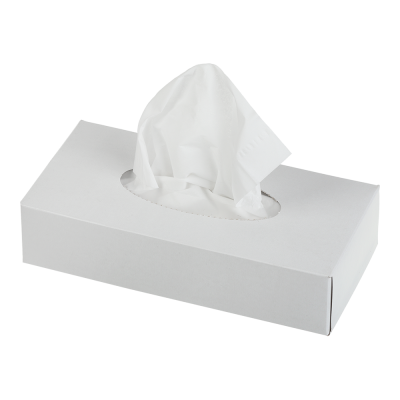 Салфетки в пенале косметические Buroclean 20х19см, 100шт., 2-слойные