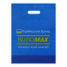 Пакет Buromax (банан) 30х40см, синій 