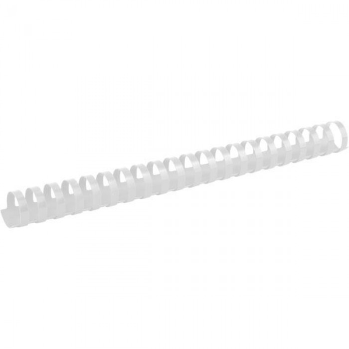 Пружины пластиковые 28мм (50шт) белый 2928-21-A