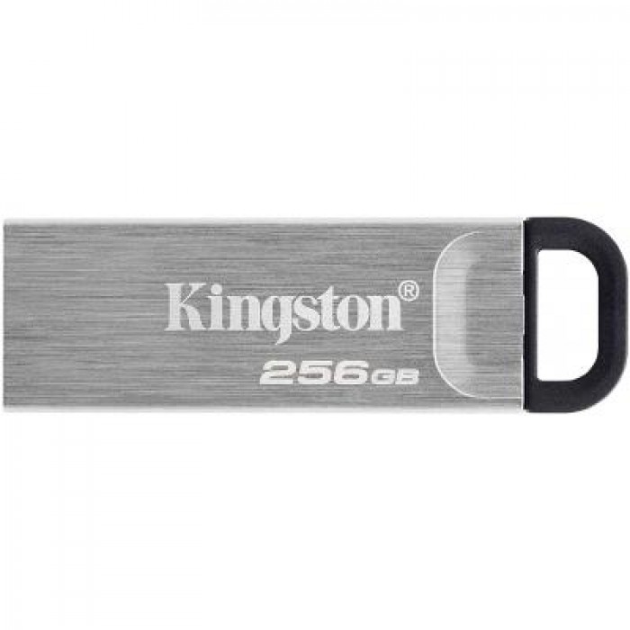 Флеш-пам'ять Kingston 256GB DT Kyson Silver/Black USB 3.2