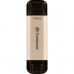 Флеш-пам'ять Transcend 128GB JetFlash 930 Gold-Black USB 3.2/Type-C