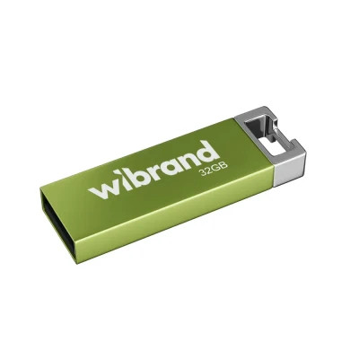 Флеш-пам'ять Wibrand 32GB Chameleon Green USB 2.0