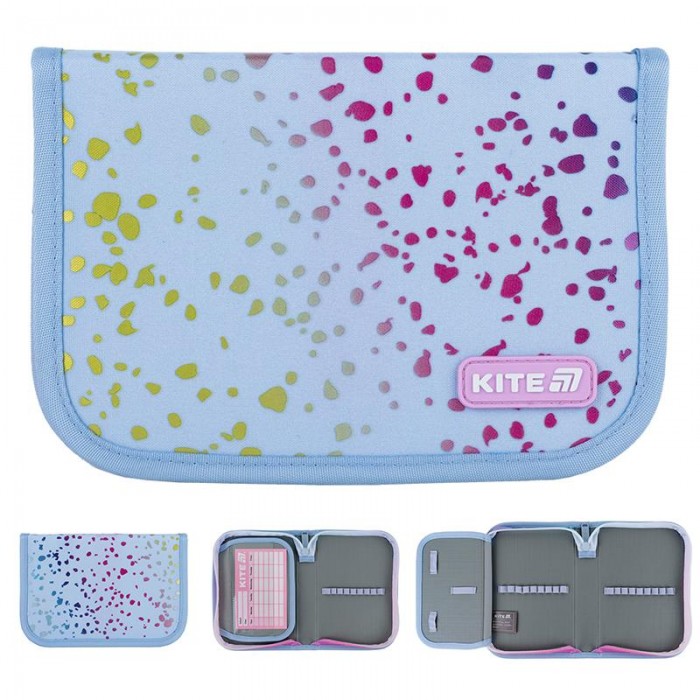 Пенал (1 відділення) з 2-ма відворотами 621 Shiny