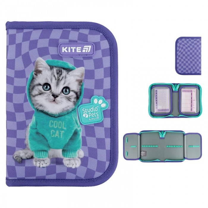 Пенал (1 отделение) с 2-мя отворотами 622-2 Studio Pets