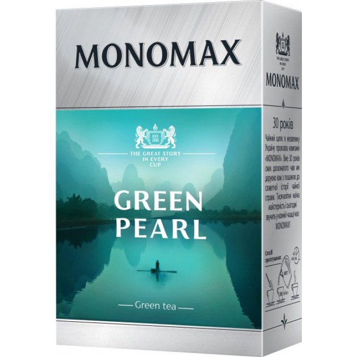 Чай Monomax Green Pearl (100г) зеленый 