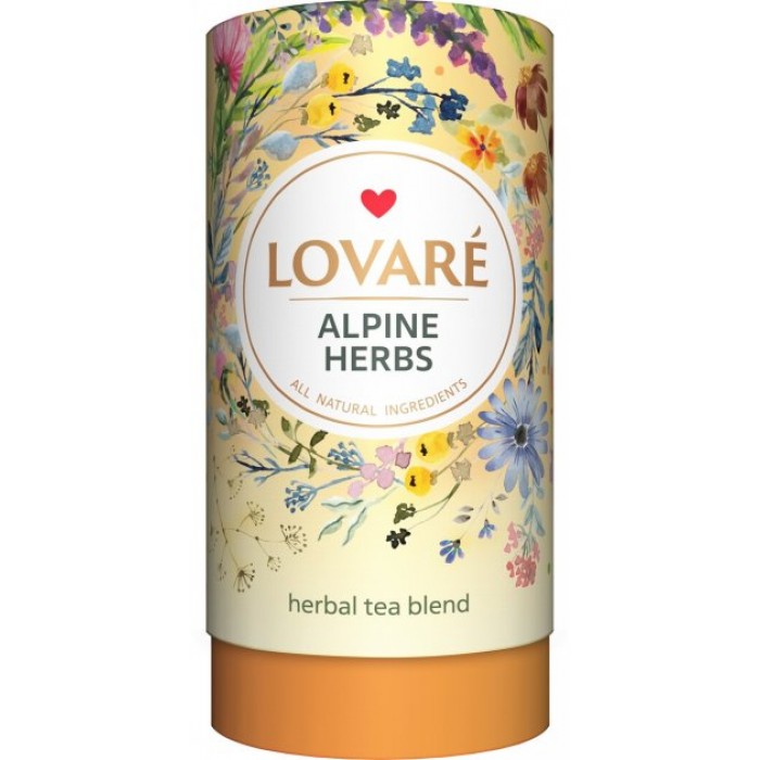 Чай Lovare Alpine herbs (80г) травяной
