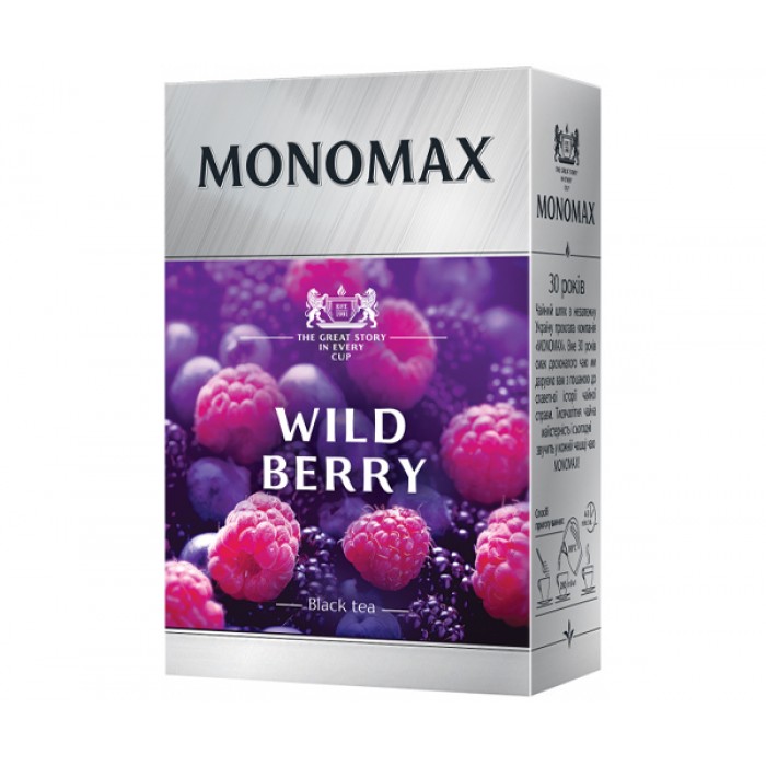 Чай Monomax Wild Berry (80г) черный