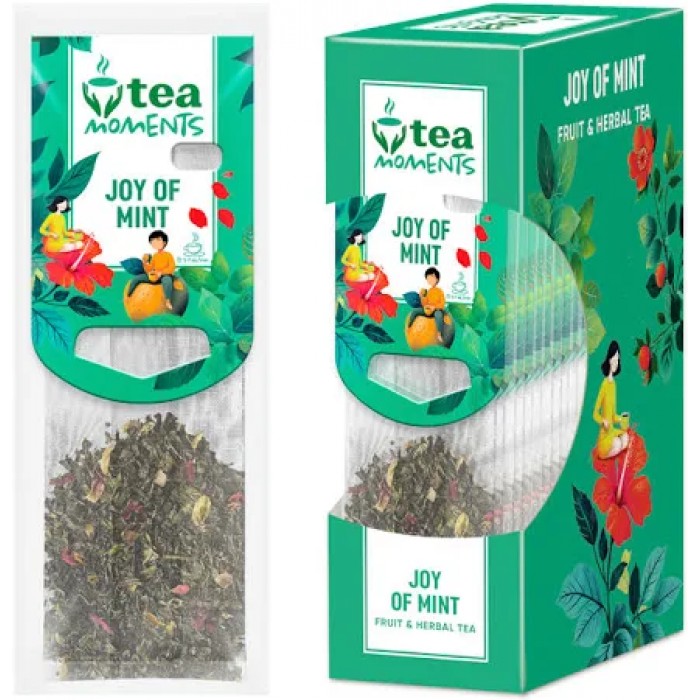 Чай Tea Moments Joy of Mint, пакет (2,2гх15пак) ягодно-травяной