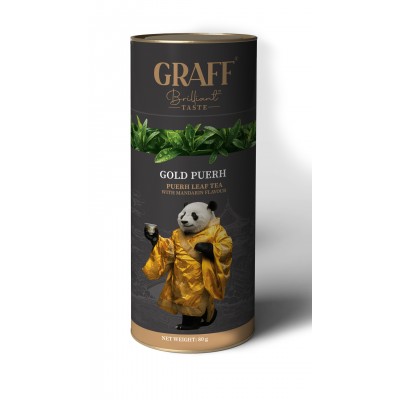 Чай Graff Gold Puer (80г) пуер з мандарином 