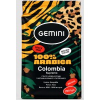 Кава мелена Gemini Colombia Supremo 250г