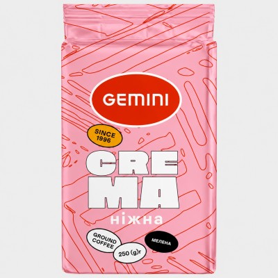 Кава мелена Gemini Crema 250г