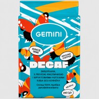 Кава мелена безкофеїнова Gemini Decaffeinato 250г