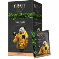 Чай Graff Gold Puer, пакет/саше (1,8гх20пак) пуер з мандарином
