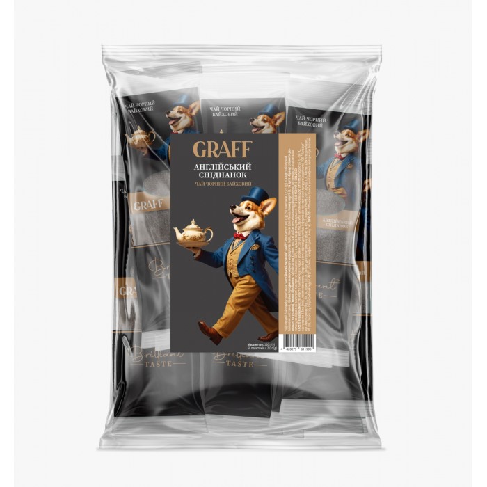 Чай Graff English Breakfast (2гх50пак) черный