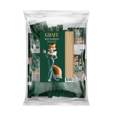 Чай Graff Mint Harmony (2гх50пак) травяной Чай Graff Mint Harmony (2гх50пак) травяной