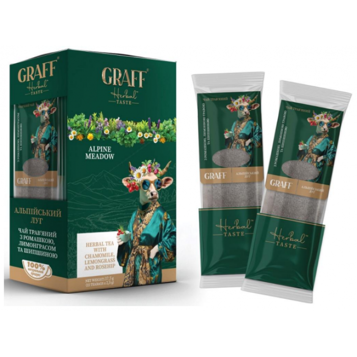 Чай Graff Alpine Meadow (2гх15пак) травяной