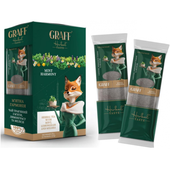 Чай Graff Mint Harmony (2гх15пак) травяной