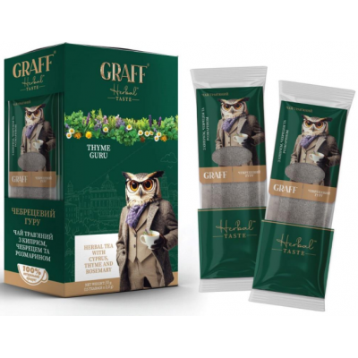 Чай Graff Thyme Guru (2гх15пак) травяной Чай Graff Thyme Guru (2гх15пак) травяной