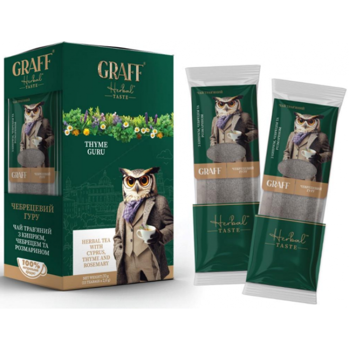 Чай Graff Thyme Guru (2гх15пак) травяной
