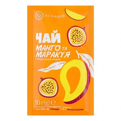 Чай-сашет концентр. Манго та маракуя (50г)
