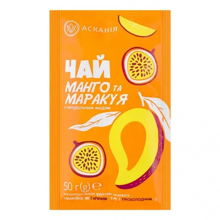 Чай-сашет концентр. Манго та маракуя (50г)