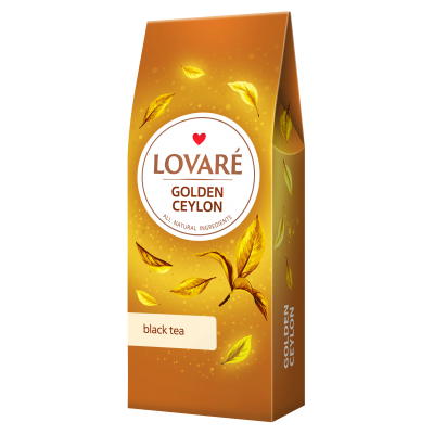 Чай Lovare Golden Ceylon (80г) чорний