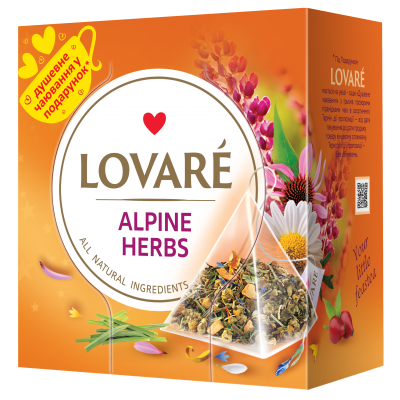 Чай Lovare Alpine herbs, пакет (2гх15п) травяной