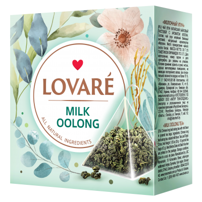 Чай Lovare Milk oolong, пакет (2гх15п) зелений