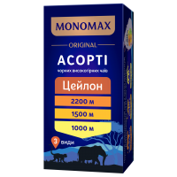 Чай Monomax 100% Асорті (2гх21пак) чорний