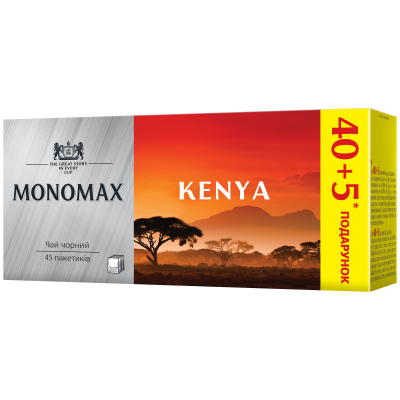 Чай Monomax Kenya, пакет (2гх45пак) черный