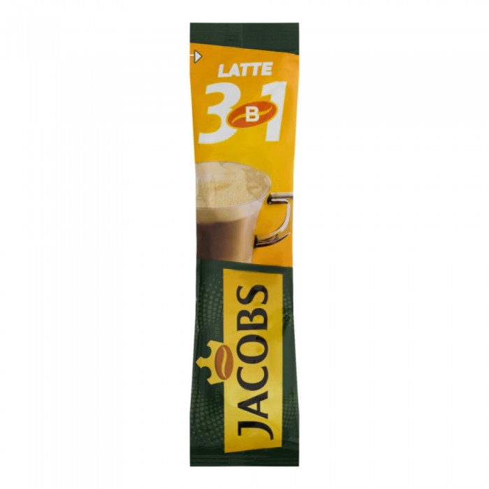 Напій кавовий розчинний Jacobs 3 в1 Latte (12,3г)