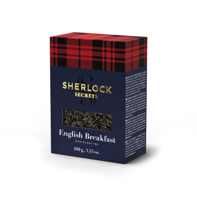 Чай Sherlock Secrets, English Breakfast (100г) черный