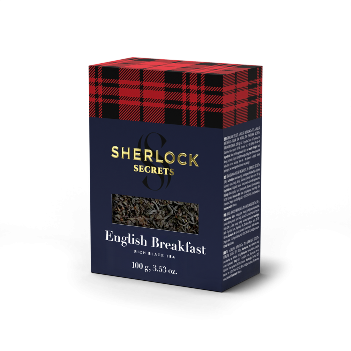 Чай Sherlock Secrets, English Breakfast (100г) черный