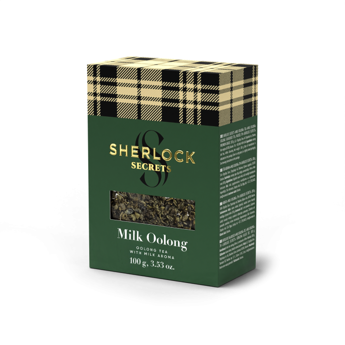 Чай Sherlock Secrets, Milk Oolong (100г) зеленый